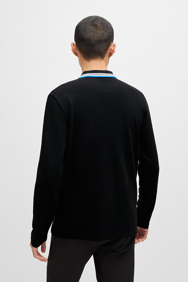 ΜΠΛΟΥΖΑ POLO BOSS - 006 ΜΑΥΡΟ